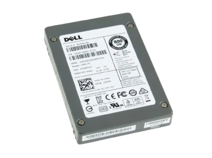 Dell 800GB SAS 12Gbps SFF | P/N: 0J19XM